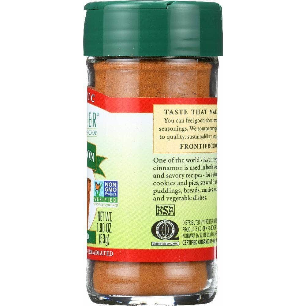 Frontier Co-Op Frontier Natural Products Organic Cinnamon Ground, 1.9 oz