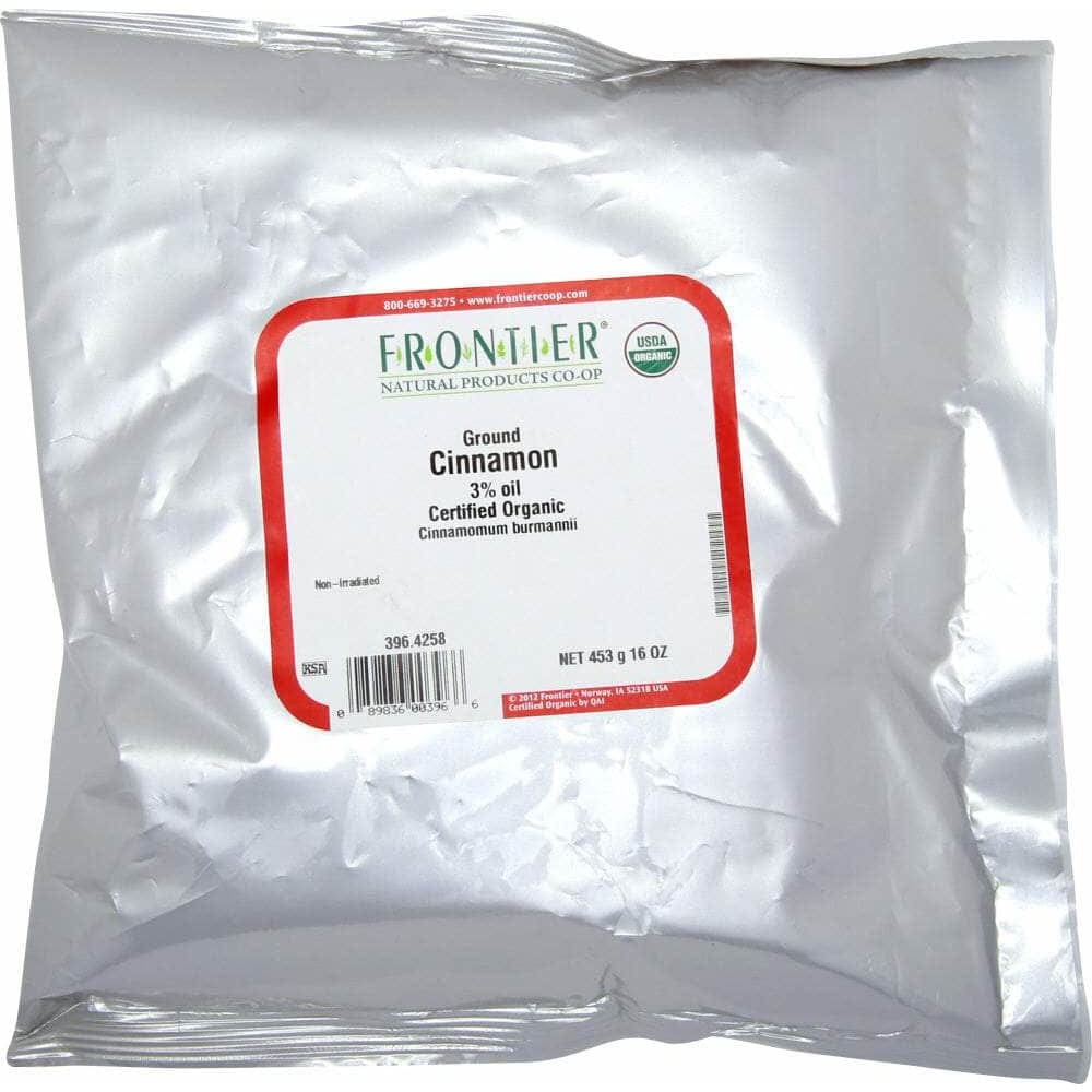 Frontier Co-Op Frontier Natural Products Organic Ground Cinnamon, 16 oz