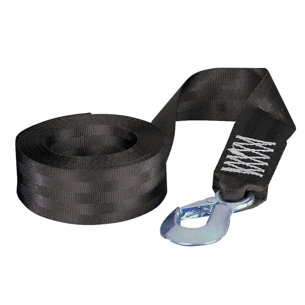 Fulton 2 x 20’ Winch Strap w/ Hook - 2,600lbs Max Load - Trailering | Winch Straps & Cables - Fulton