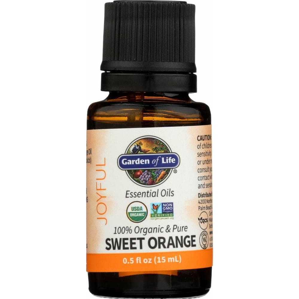 GARDEN OF LIFE GARDEN OF LIFE Oil Essential Sweet Orang, 0.5 fo