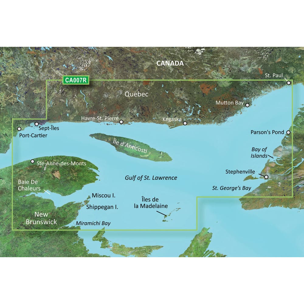 Garmin BlueChart® g3 Vision® HD - VCA007R - Les Mechins - St. George’s Bay - microSD™/ SD™ - Cartography | Garmin BlueChart Vision Foreign -