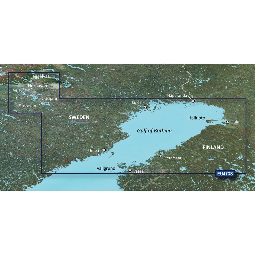 Garmin BlueChart® g3 Vision® HD - VEU473S - Gulf of Bothnia North - microSD™/ SD™ - Cartography | Garmin BlueChart Vision Foreign - Garmin