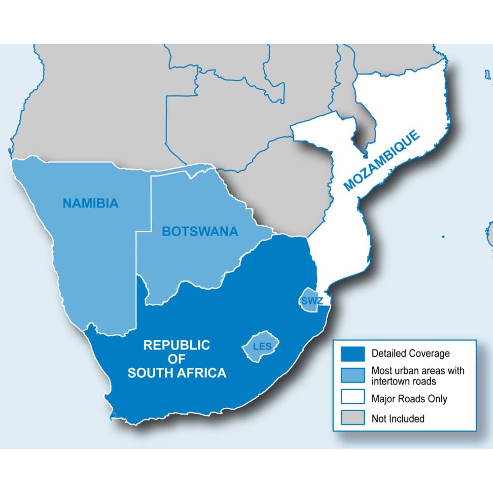 Garmin City Navigator® - Southern Africa NT - microSD™/ SD™ - Cartography | Garmin Street Navigation - Garmin