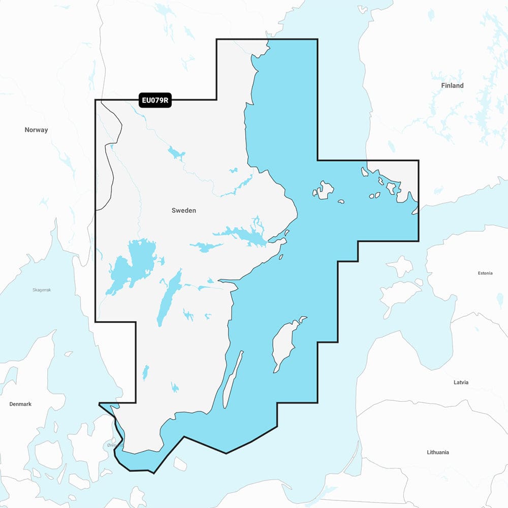Garmin Navionics+ NSEU079R - Sweden Southeast - Marine Chart - Cartography | Garmin Navionics+ Foreign - Garmin