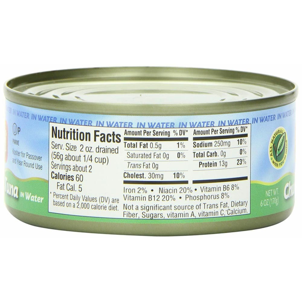 Gefen Gefen Chunk Light Tuna in Water, 6 oz