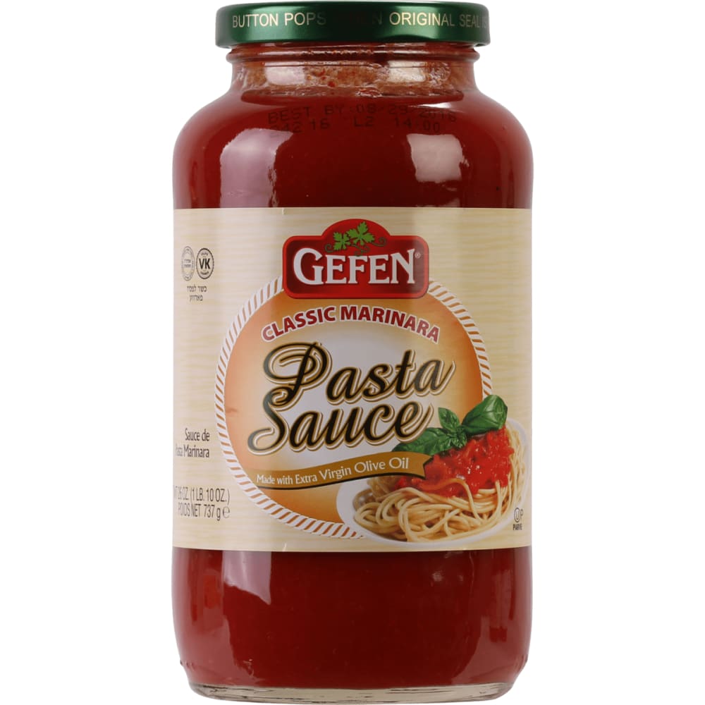 GEFEN GEFEN Sauce Classic Marinara, 26 oz