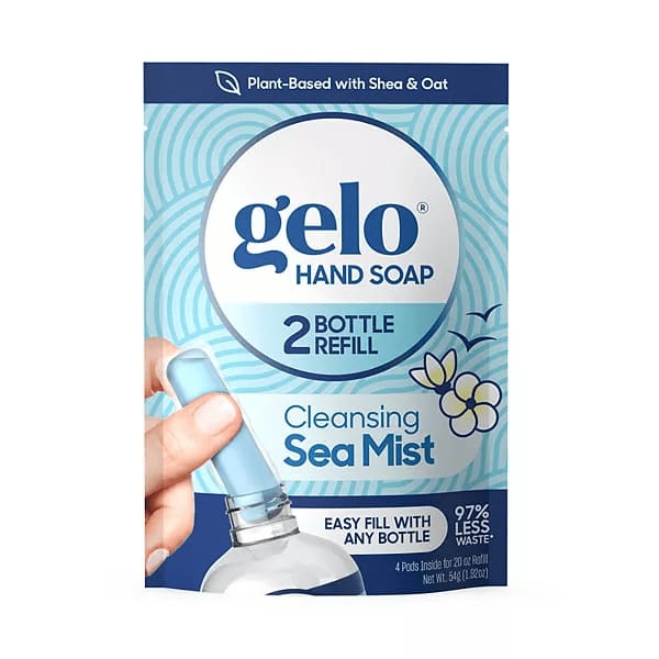 Gelo Soap Pod Sea Mist Mineral, 20 Fo (Case of 4) ShelHealth