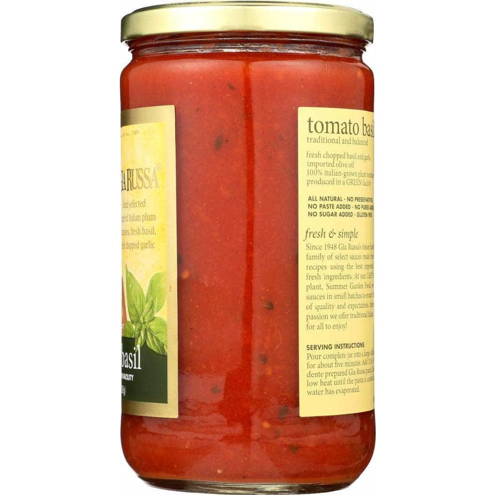 Gia Russa Gia Russa Sauce Tomato & Basil, 24 oz