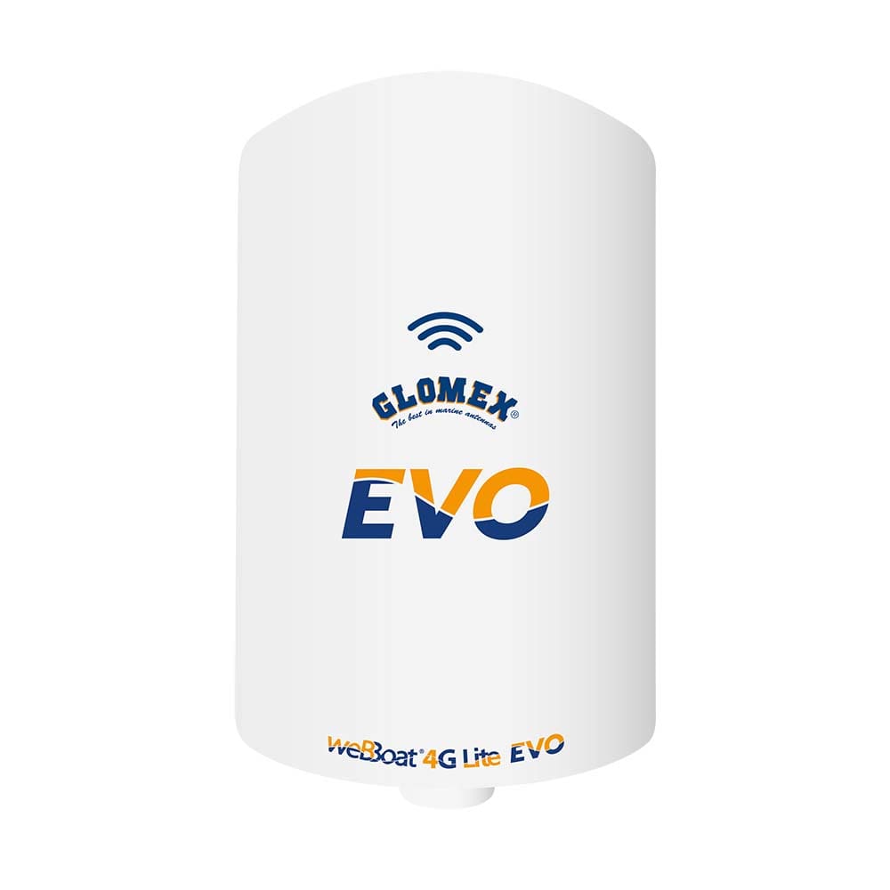 Glomex weBBoat® Single SIM 4G/ WIFI All-In-One Coastal Internet System - EVO Lite f/ North America - Entertainment | Over-The-Air TV