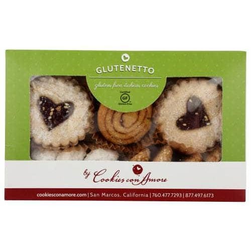 Glutenetto Glutenetto Gluten Free Assortment Boxed Cookies, 7 oz