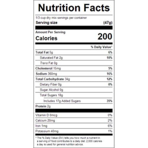 GMLFS Blueberry Muffin Mix 25lb - Baking/Mixes - GMLFS