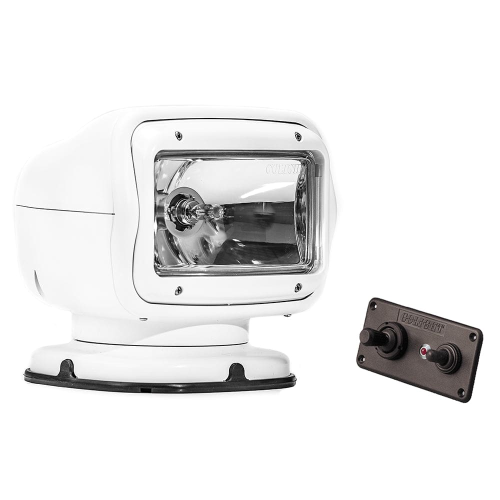 Golight Radioray GT Series Permanent Mount - White Halogen - Hard Wired Dash Mount Remote - Lighting | Search Lights - Golight