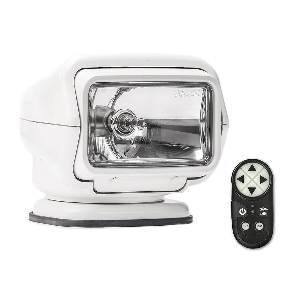 Golight Stryker ST Series Permanent Mount White Halogen w/ Wireless Handheld Remote - Lighting | Search Lights - Golight