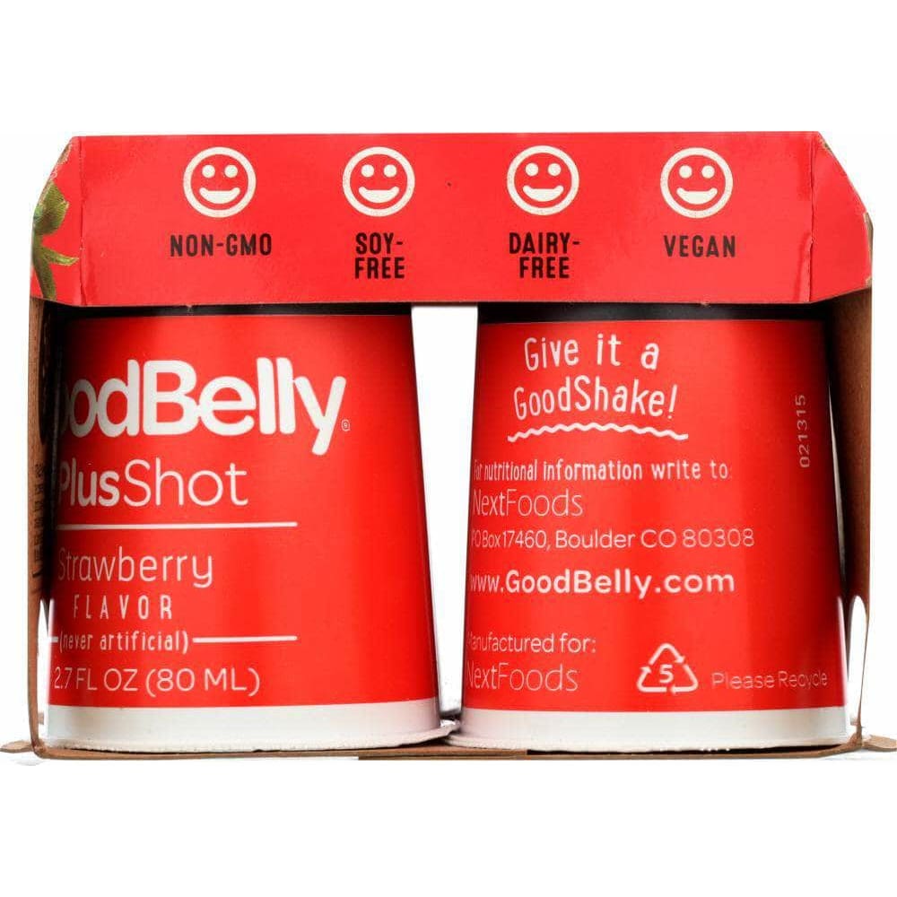 Good Belly Good Belly Plus Shot Strawberry Juice, 2.70 oz