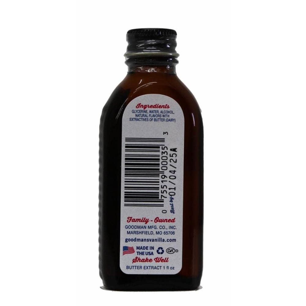 GOODMANS Goodmans Extract Butter, 1 Fo