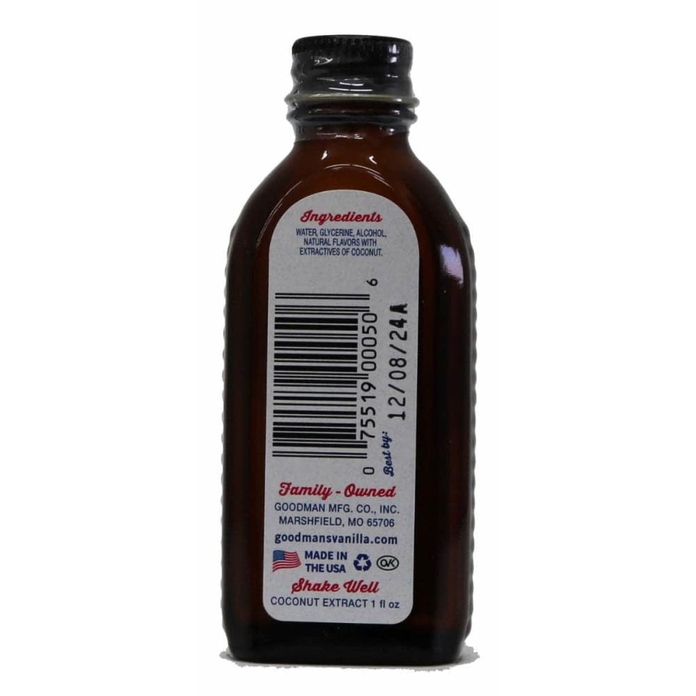 GOODMANS Goodmans Extract Coconut, 1 Fo