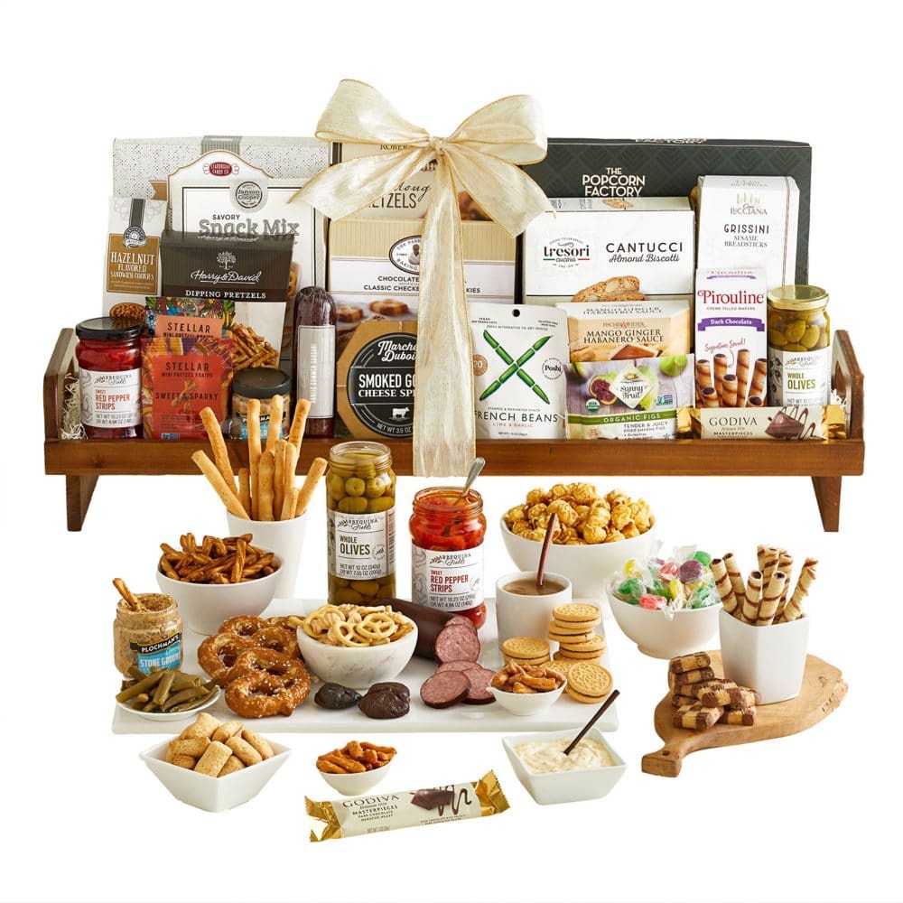 Gourmet Entertainer Gift Basket 103.76 oz. - Gift Baskets - ShelHealth