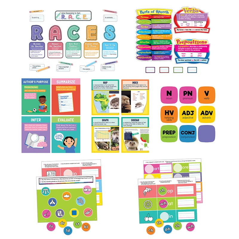 Gr 3-5 Literacy Classroom Teacher Bundle - Activities - Carson Dellosa Education