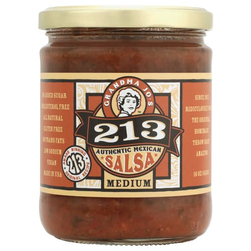 GRANDMA JOS: Salsa Medium 16 oz - Grocery > Pantry > Condiments - Grandma Jos