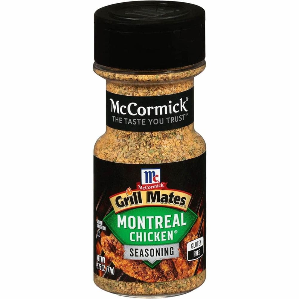 GRILL MATES Grocery > Cooking & Baking > Seasonings GRILL MATES: Seasoning Montreal Chkn, 2.75 oz