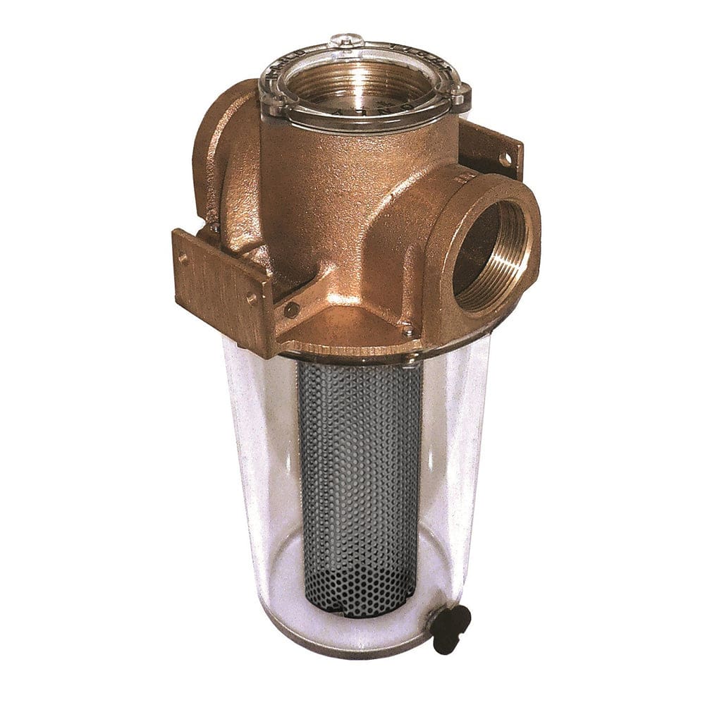 GROCO ARG-2500 Series 2-1/ 2 Raw Water Strainer Monel Basket - Marine Plumbing & Ventilation | Strainers & Baskets - GROCO