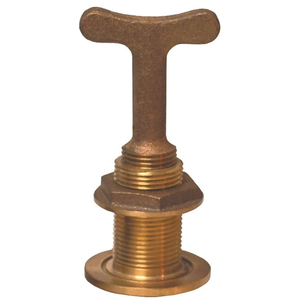 GROCO Garboard Drain w/ Inside T-Handle Plug - Marine Plumbing & Ventilation | Fittings - GROCO