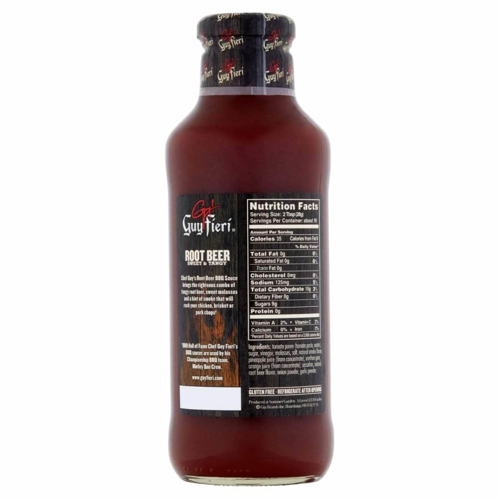 Guy Fieri Guy Fieri Sauce BBQ Root Beer, 19 oz