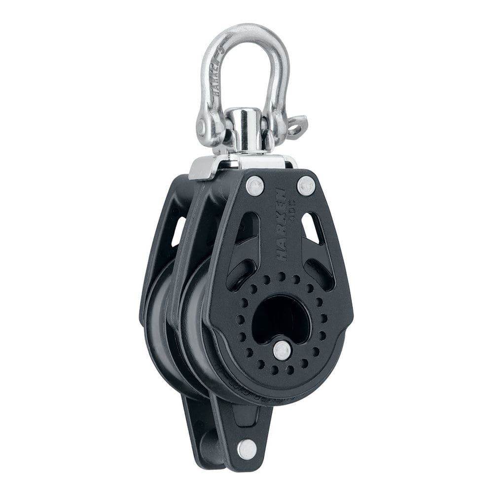 Harken 40mm Carbo Air Double Swivel Block w/ Becket - Sailing | Blocks - Harken