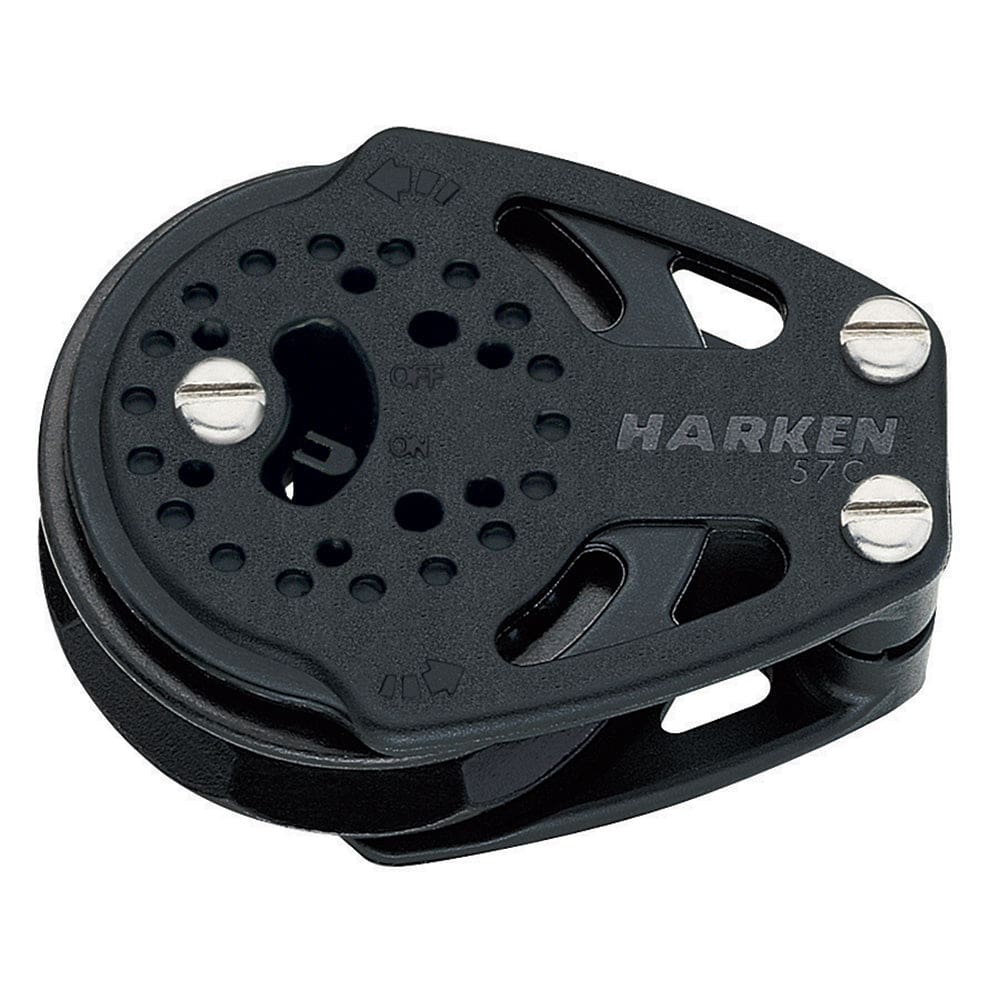 Harken 57mm Single Carbo Ratchet Cheek Block - Sailing | Blocks - Harken
