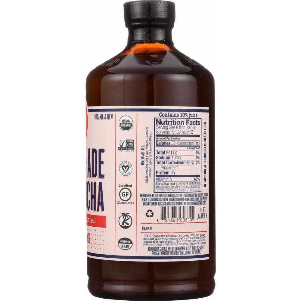 Health-Ade Health Ade Cayenne Cleanse Kombucha, 16 oz