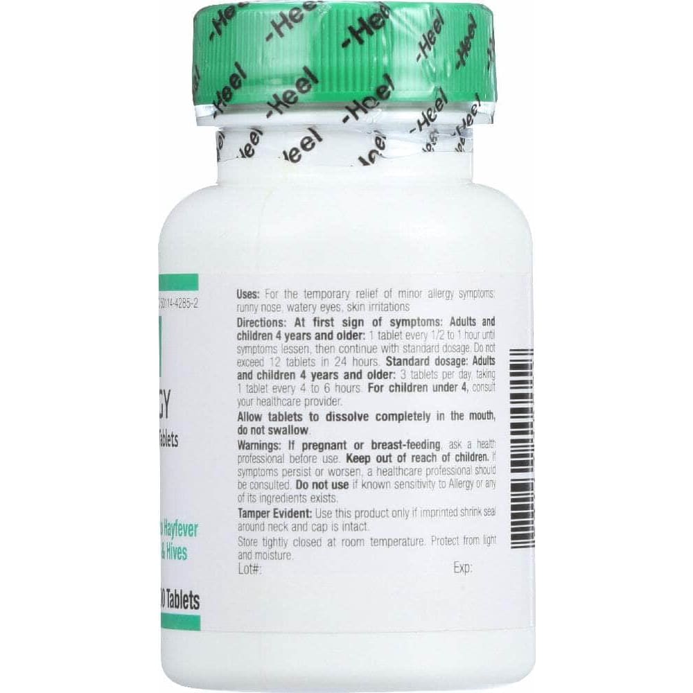 BHI Heel Bhi Allergy Homeopathic Medication, 100 Tablets