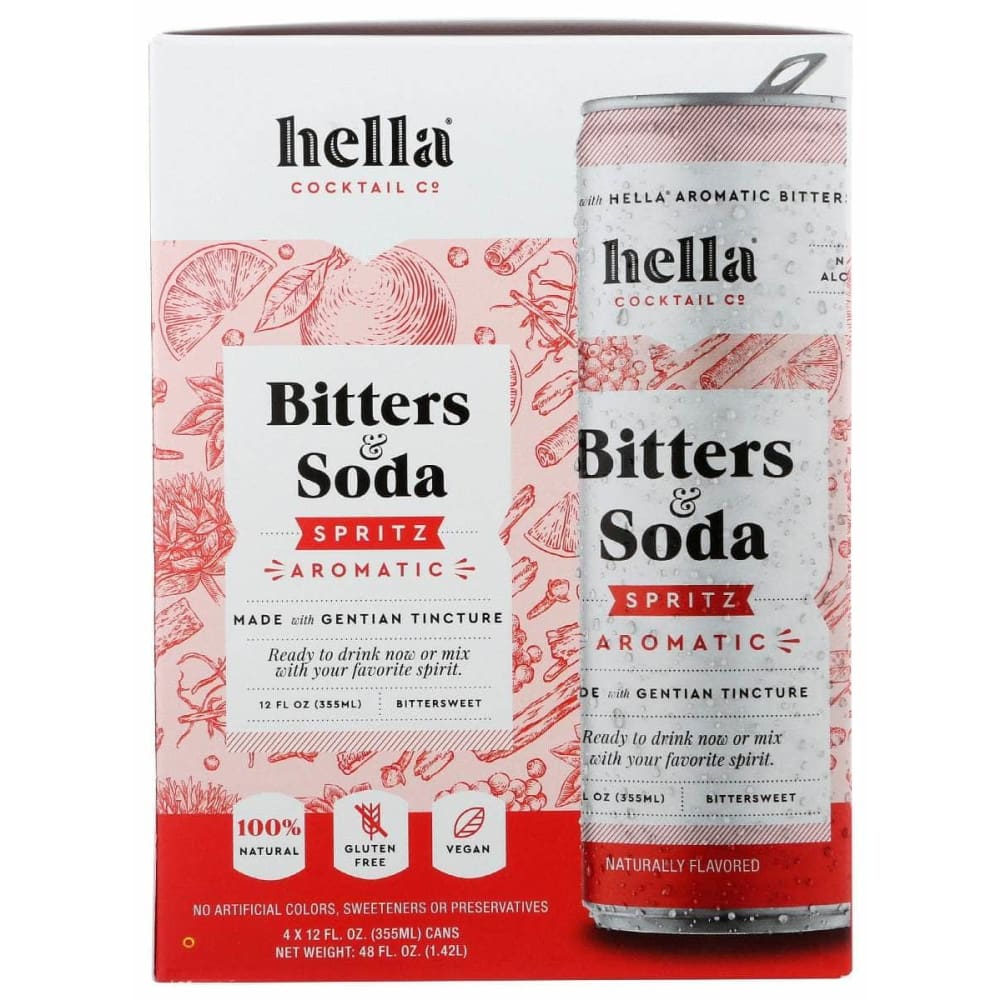 HELLA COCKTAIL Hella Cocktail Bitters Sprtz Aromatc 4Pk, 48 Fo