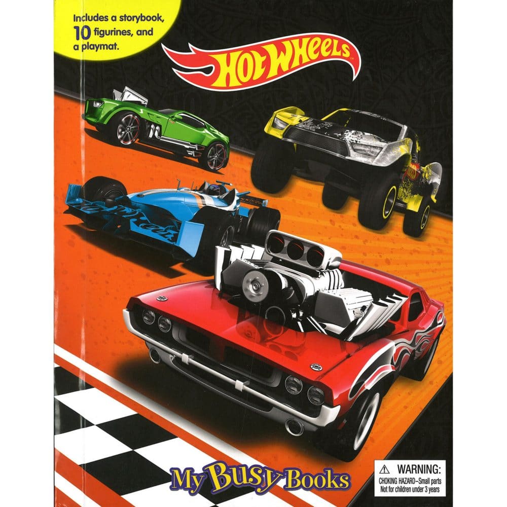 Hot Wheels My Busy Book - Kids Books - Hot