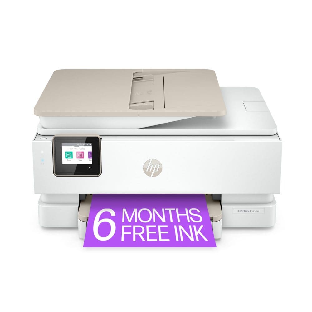 HP ENVY Inspire 7958e All-in-One Printer Wireless Color Inkjet Printer – 6 Months Free Instant Ink with HP+ - Instant Ink Printers - HP