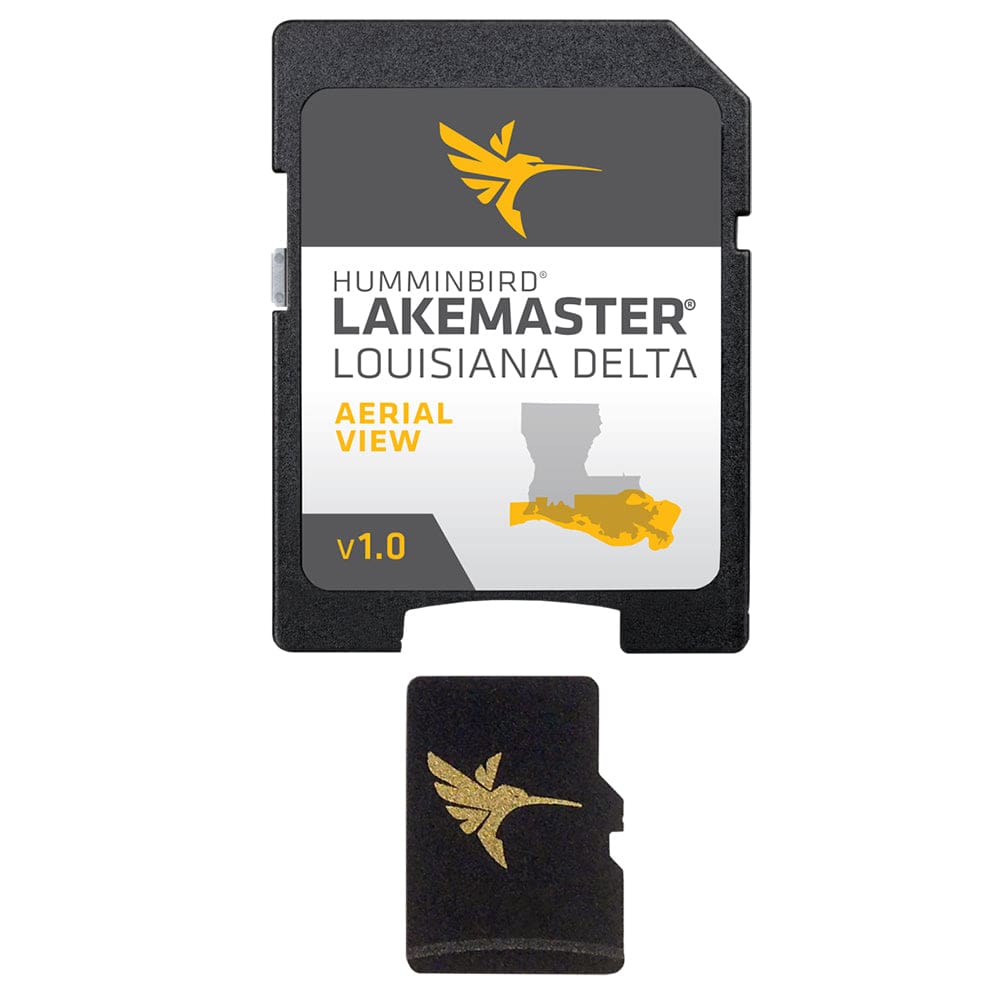 Humminbird LakeMaster Aerial Satellite View - Louisiana Delta - Cartography | Humminbird - Humminbird