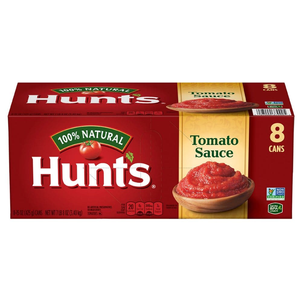 Hunt's Tomato Sauce (15 oz., 8 pk.) (Pack of 2) ShelHealth