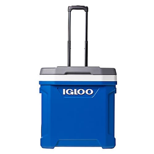 Igloo Latitude 60-Qt. Roller Cooler - Indigo Blue - Home/Sports & Fitness/Camping & Beach Gear/Coolers & Water Bottles/ - Igloo