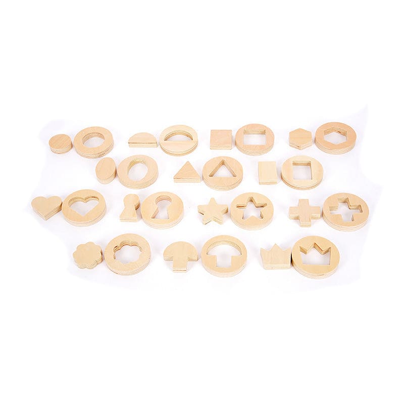 Inside Outside Wooden Shapes - Sorting - Learning Advantage