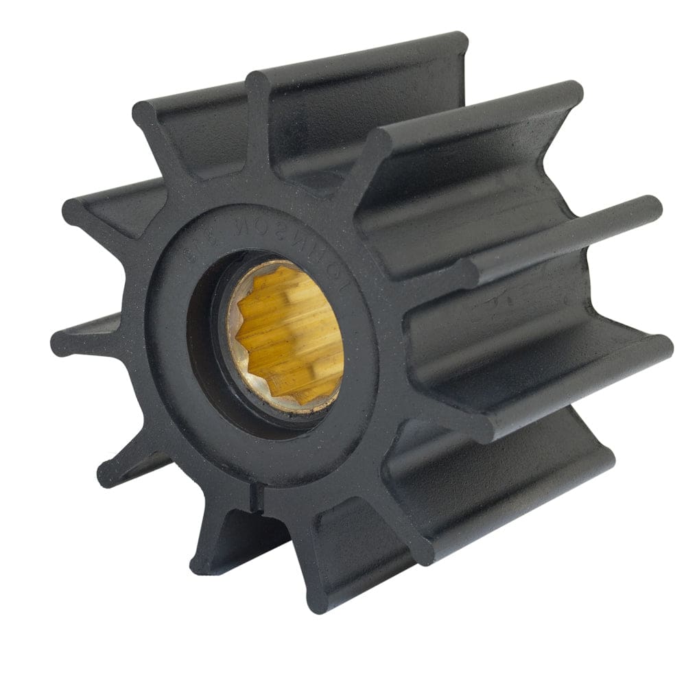 Jabsco Impeller Kit - 12 Blade - Neoprene - 3-¾ Diameter - Brass Insert - Spline Drive - Marine Plumbing & Ventilation | Impellers - Jabsco