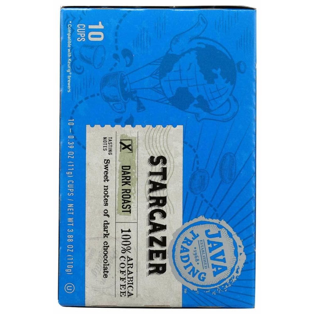 JAVA TRADING Grocery > Beverages > Coffee, Tea & Hot Cocoa JAVA TRADING: Stargazer Single Serve Coffee, 10 pk