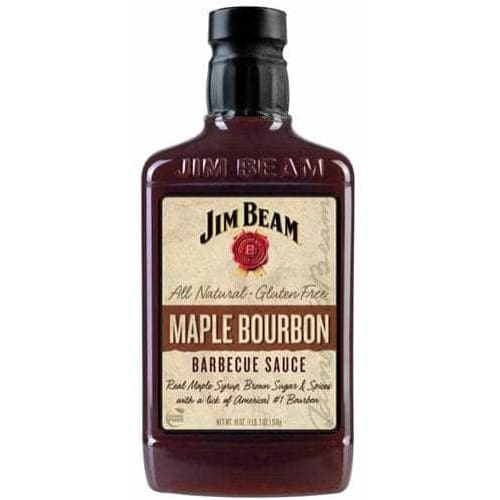JIM BEAM Grocery > Cooking & Baking > Seasonings JIM BEAM: Sauce Bbq Mpl Bourbon, 18 oz
