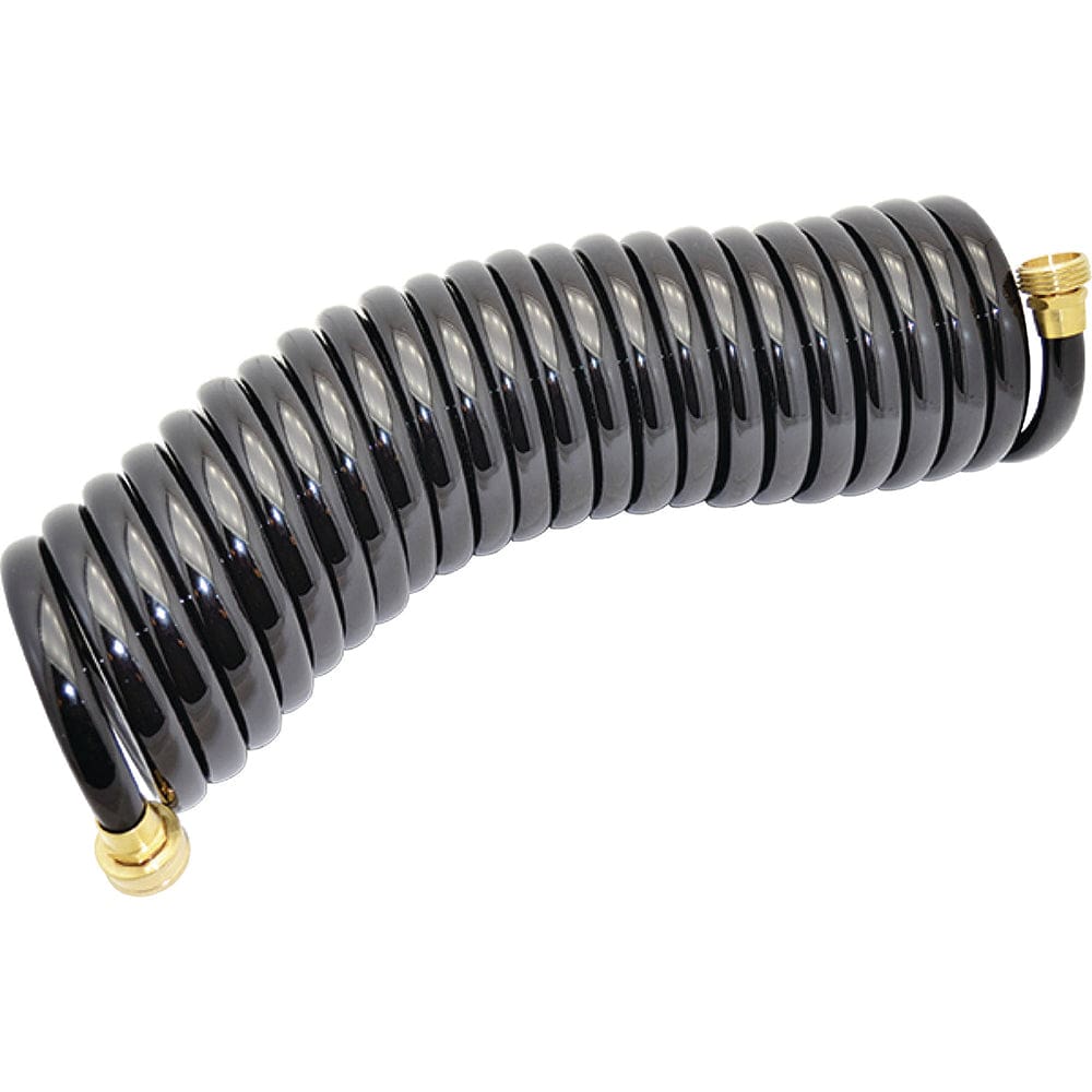 Johnson Pump Coiled Wash Down Hose - 25’ - 1/ 2 Diameter - Marine Plumbing & Ventilation | Washdown / Pressure Pumps,Boat Outfitting |
