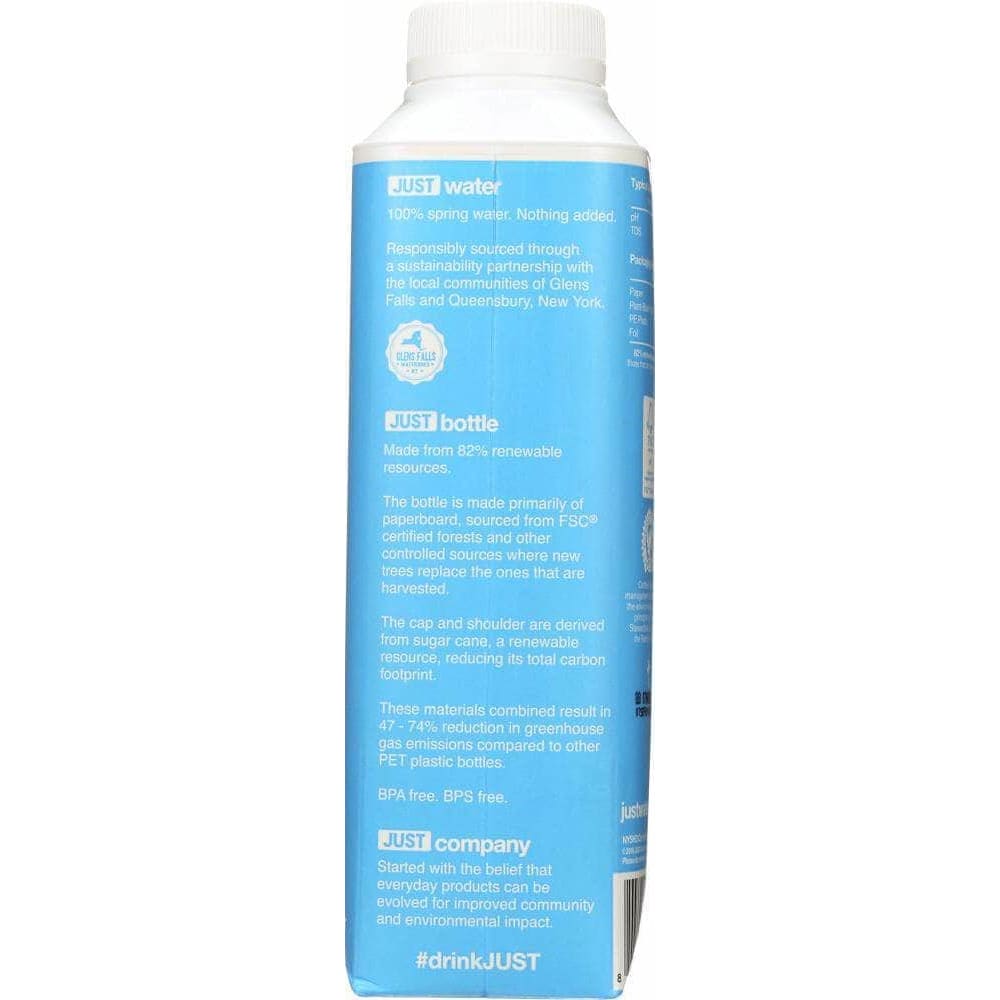 Just Water Just Water Spring Water, 16.9 oz