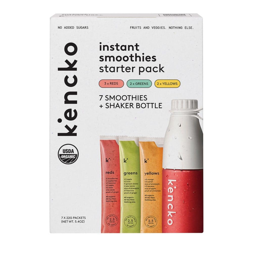 Kencko Instant Smoothie Starter Pack (7 pk.) - New Items - ShelHealth