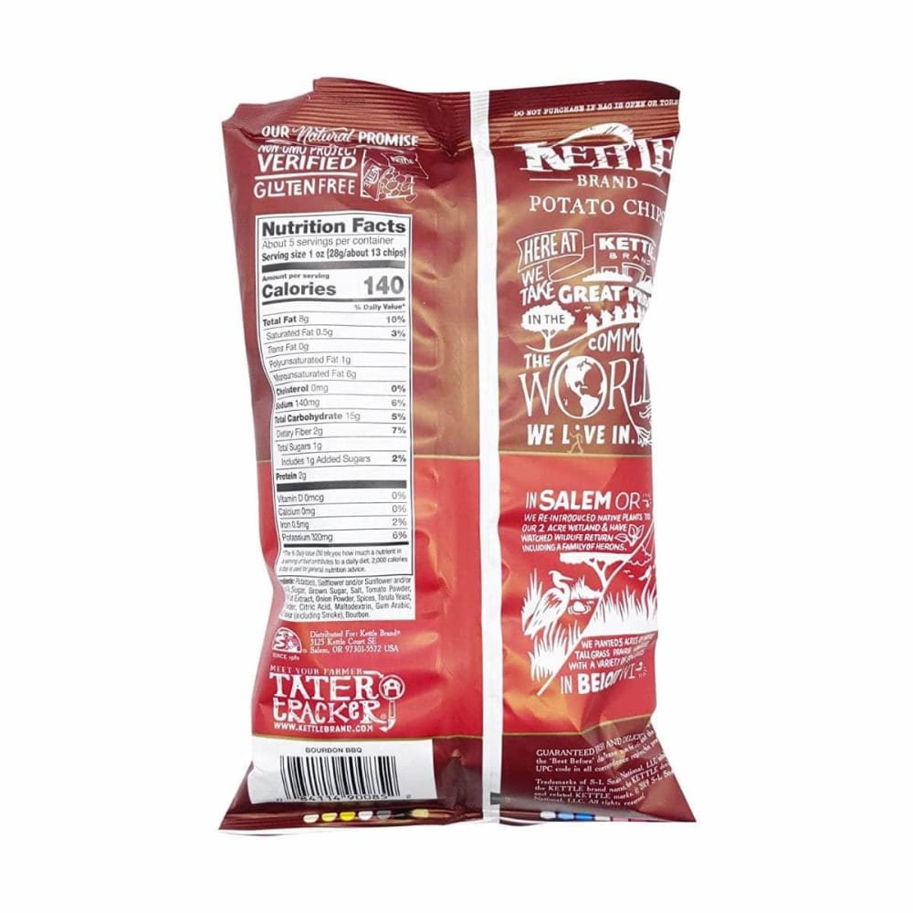KETTLE FOODS Kettle Foods Chips Bourbon Bbq, 5 Oz