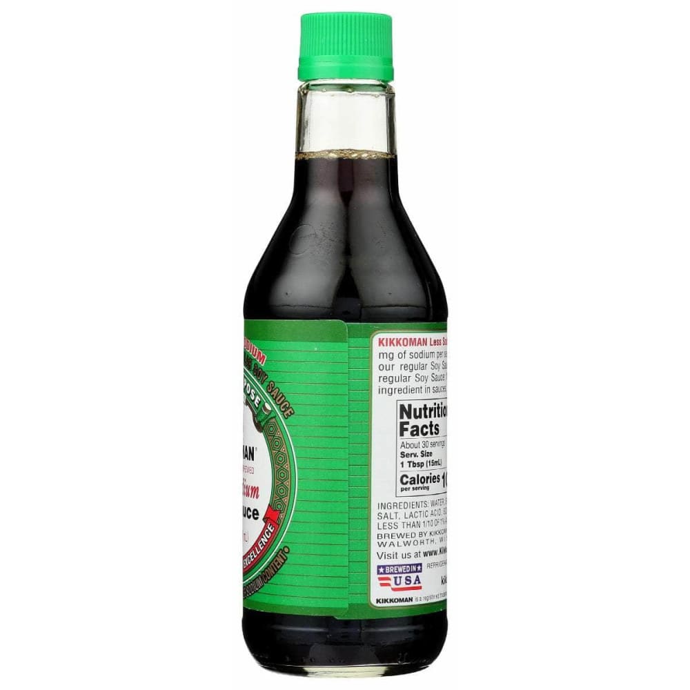 KIKKOMAN Kikkoman Sauce Soy Less Sodium, 15 Fo