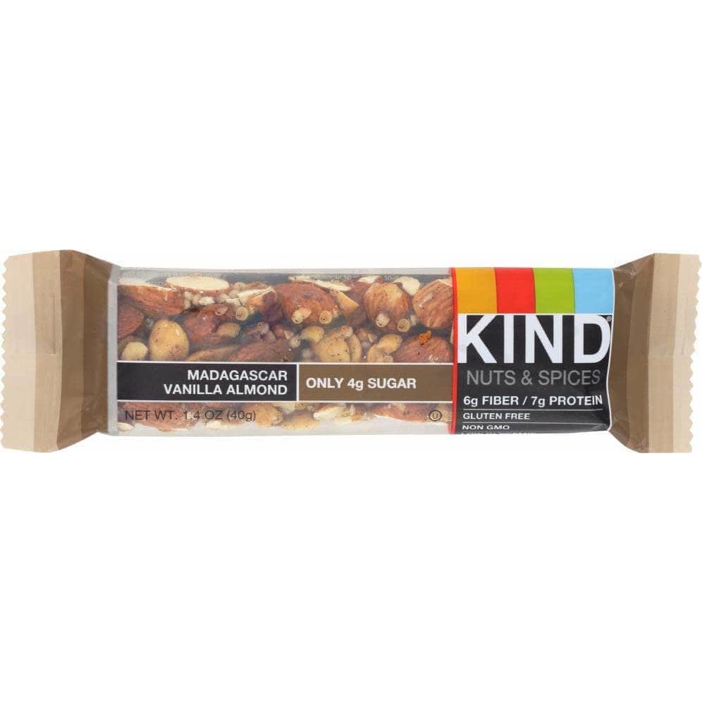 Kind Kind Nuts and Spices Bar Madagascar Vanilla and Almond, 1.4 oz