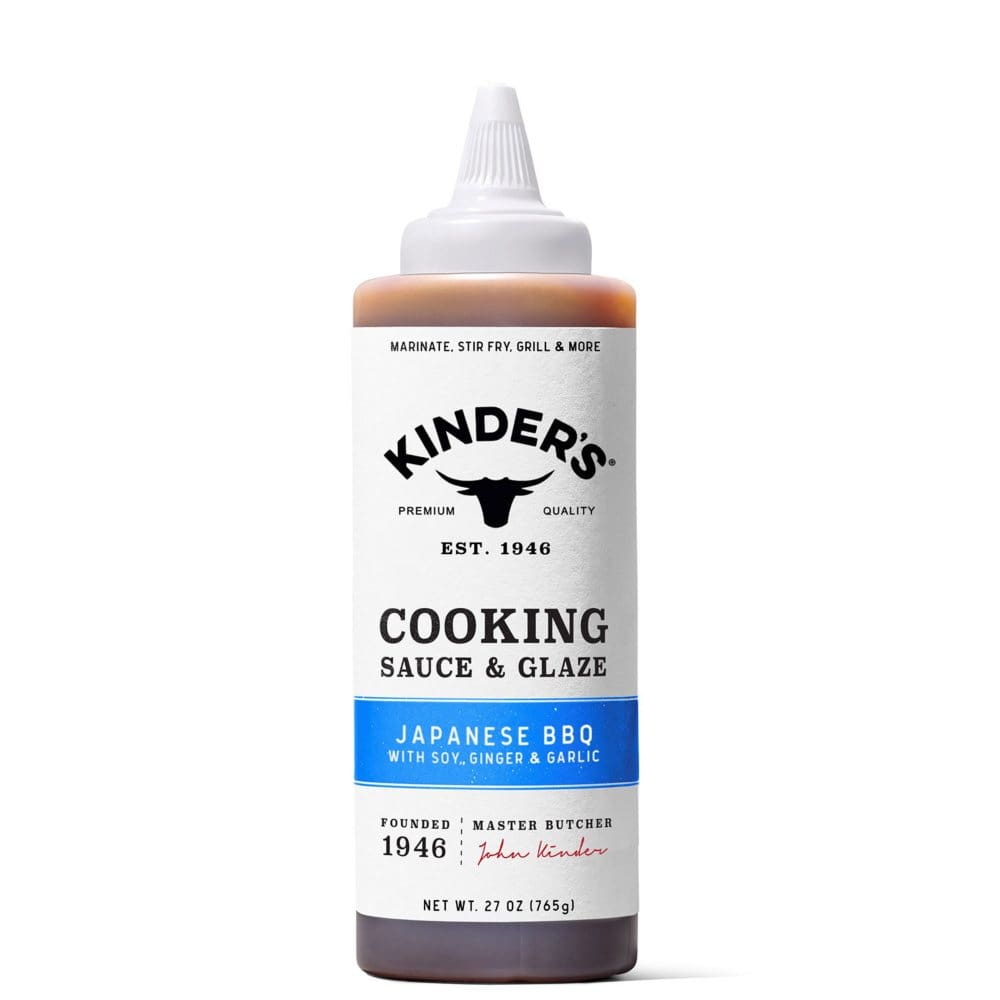 Kinder’s Japanese BBQ Cooking Sauce & Glaze (27 oz.) - Condiments Oils & Sauces - Kinder’s
