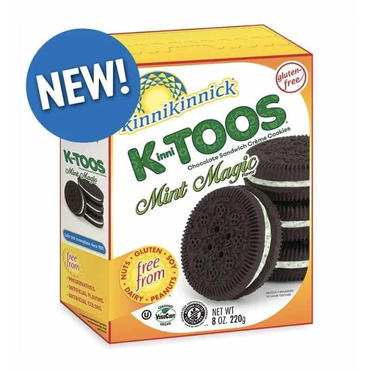KINNIKINNICK Grocery > Snacks > Cookies > Cookies KINNIKINNICK: Cookies Mint Sndwch Creme, 8 oz