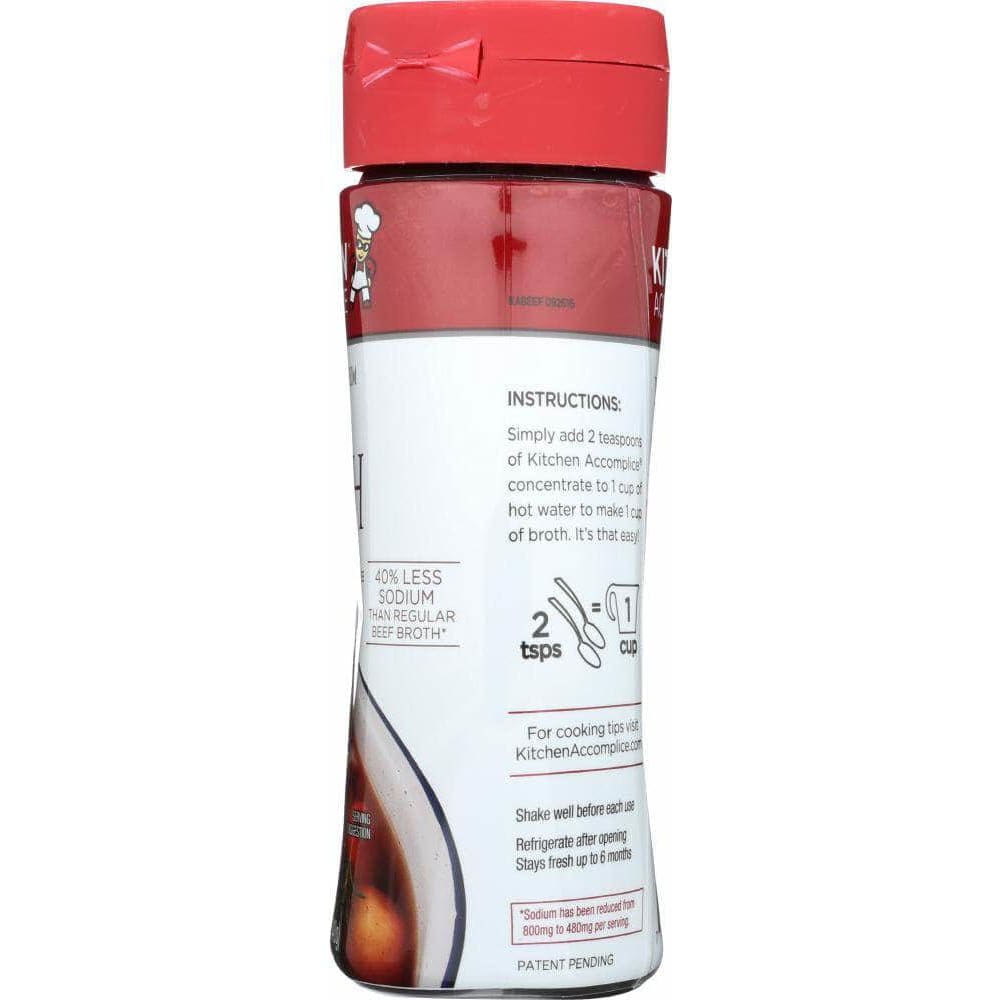 Kitchen Accomplice Kitchen Accomplice Beef Broth Concentrate Liquid, 12 oz